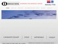 Tablet Screenshot of benedictmotel.com